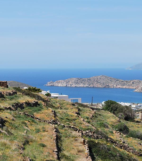 Θέα της φύσης της Ίου