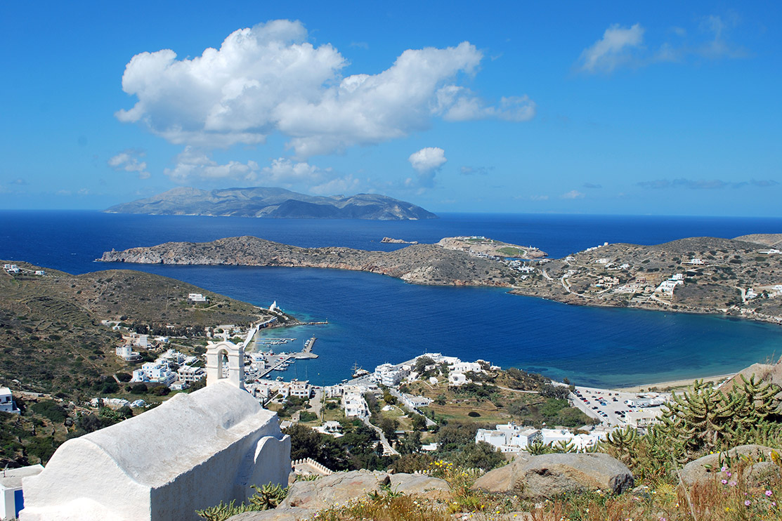 Θέα της ακτής της Ίου